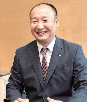 代表取締役社長 江守錬太郎
